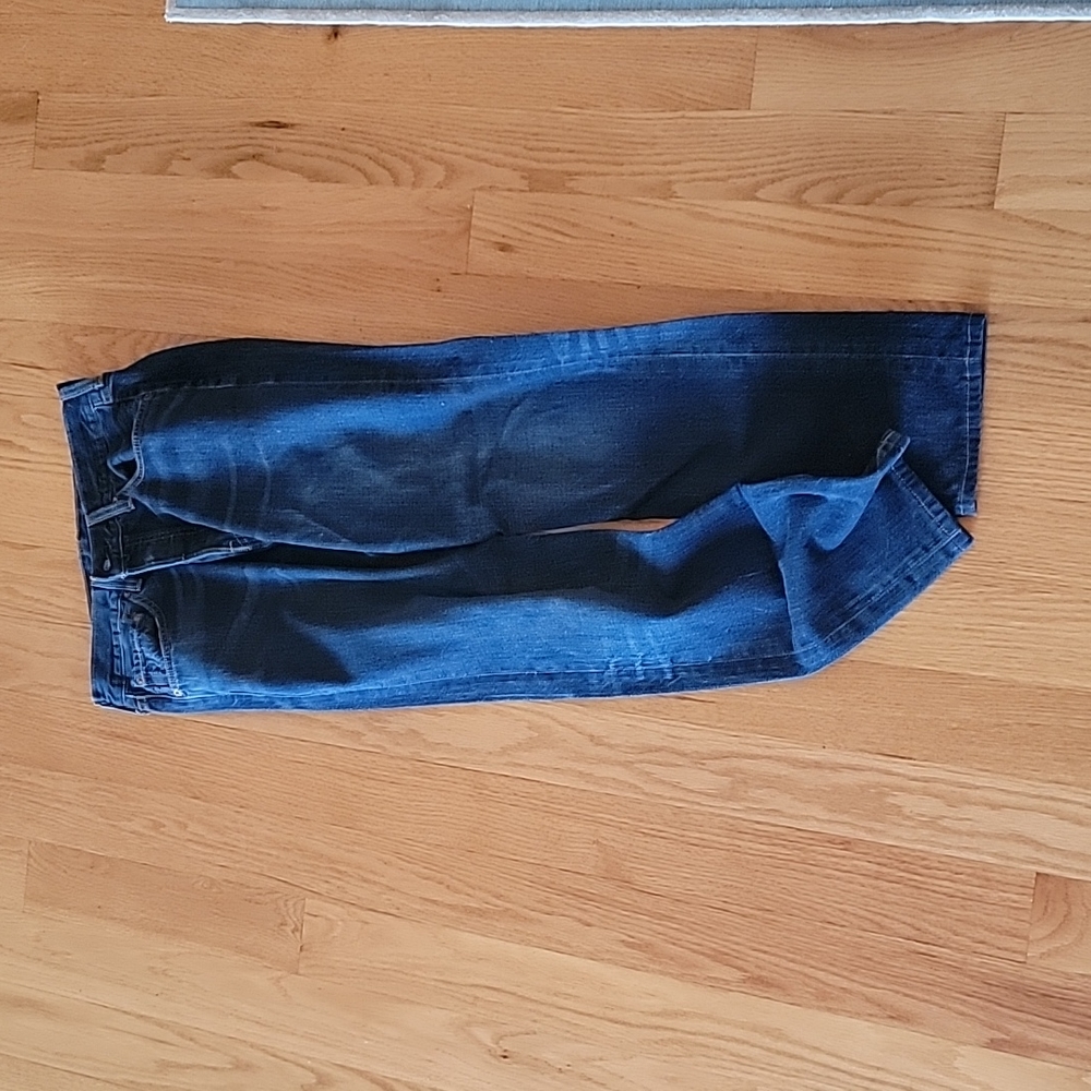 Levi's 501 Button fly jeans, dark - rinse vintage, 28 x 29.